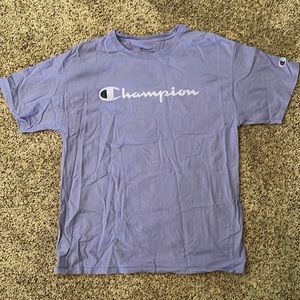 purple champion t-shirt